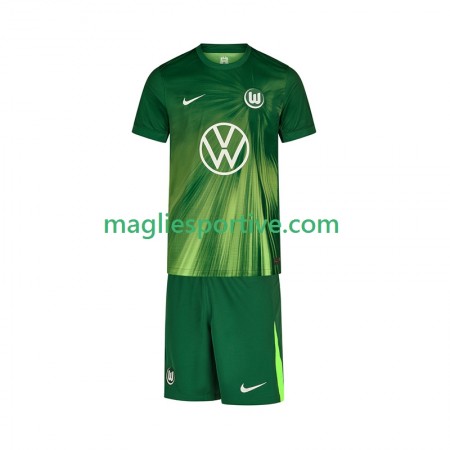 Completo Calcio VfL Wolfsburg Bambino Divisa Prima 2025-2026